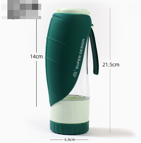 PawFixA’s Regular 2-in-1 Portable Dog Water Bottle & Food Bowl is a foldable, leakproof travel dispenser designed to keep your pet hydrated and fed easily during walks, trips, and outdoor adventures.