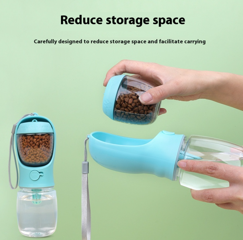 PawFixa’s Special 2-in-1 Portable Pet Water Bottle made with love & care