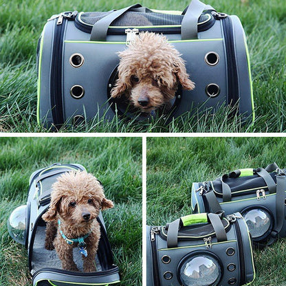 Foldable Pet Space Capsule Carrier Bag