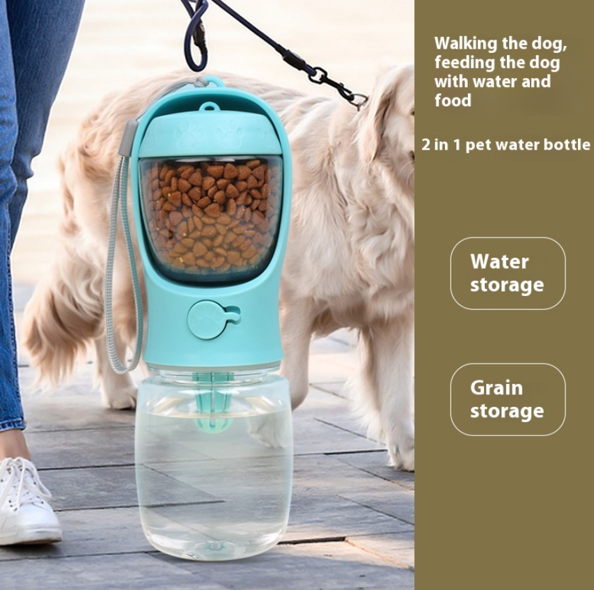 PawFixa’s Special 2-in-1 Portable Pet Water Bottle made with love & care